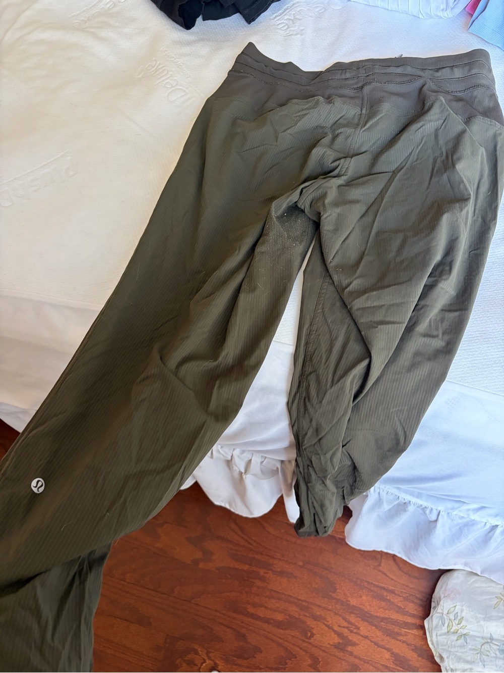 lululemon athletica Olive Green Jogger Track Pants